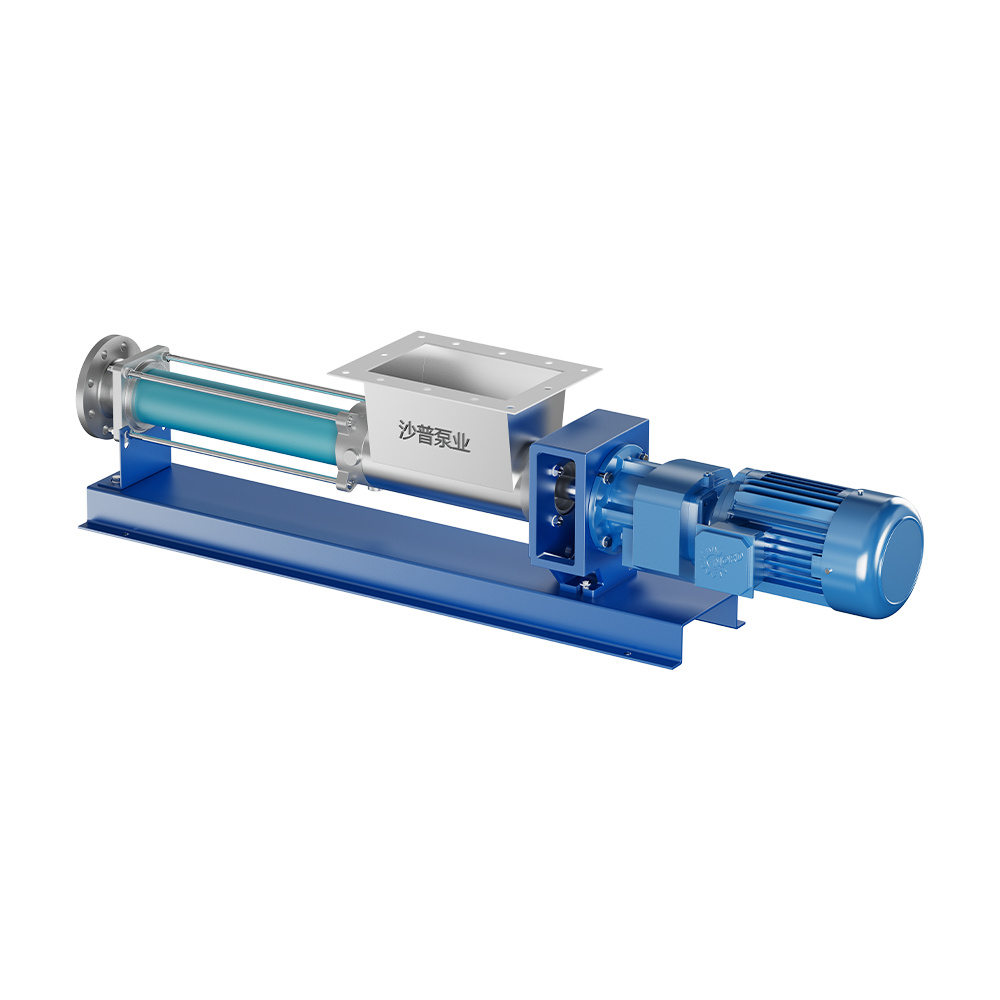 Open Hopper Progressive Cavity Pump with Auger Feed | Customized Hopper Pump for High-Viscosity Media